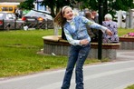У фонтана на Пролетарской в Железнодорожном