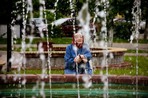 У фонтана в Железнодорожном